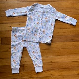 Kissy Kissy Safari Pajamas 12-18 Months